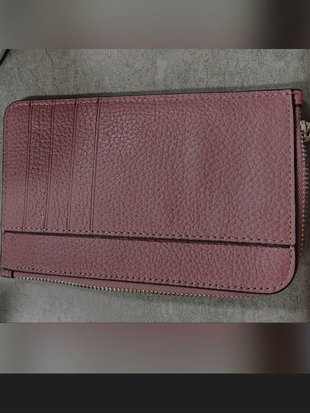 kate spade New York Pink Pebbled Leather Wristlet - Picture 7 of 7